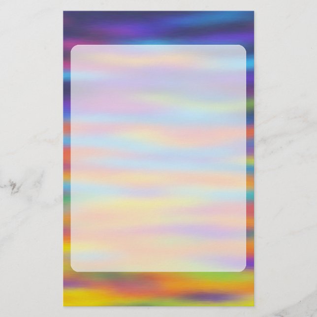 Abstract Desert Sunset Sky Artwork (Front)