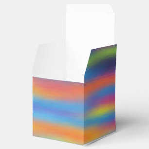 Abstract Desert Sunset Sky Artwork Favour Box