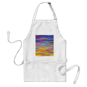 Abstract Desert Sunset Sky Artwork Standard Apron