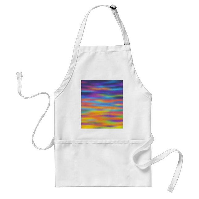 Abstract Desert Sunset Sky Artwork Standard Apron (Front)