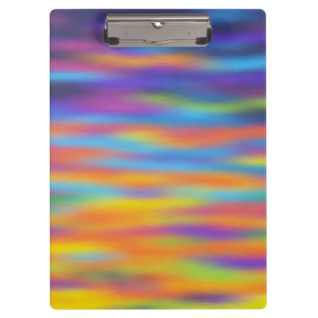 Abstract Desert Sunset Sky Clipboard (Front)