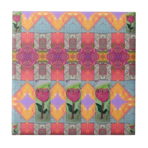 Abstract Design 3 Tile