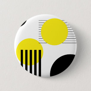 Abstract design 6 cm round badge
