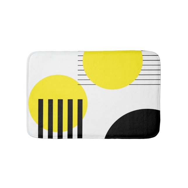 Abstract design bath mat (Front)