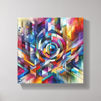 Abstract design canvas print