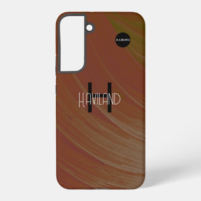 Abstract Design Cell Phone Case HAMbWG (Back)