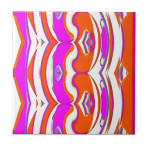 Abstract Design Ceramic Tile