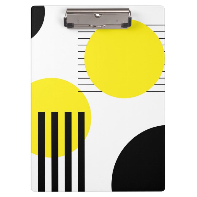 Abstract design clipboard (Front)