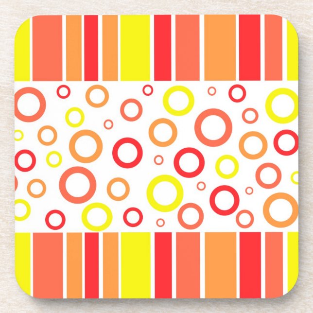 Abstract design coaster (Front)