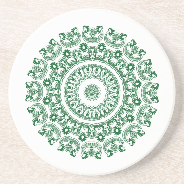 abstract design coaster (Front)