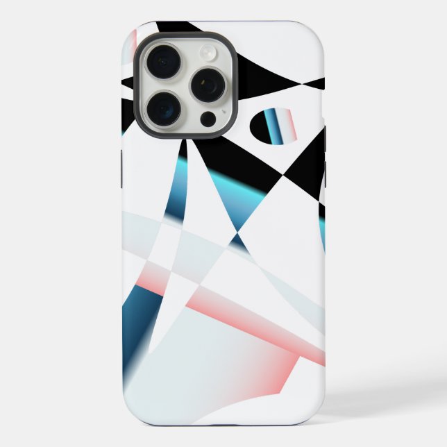 Abstract design for everyday accessories. iPhone case (Back)