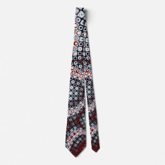 abstract design fractal tie