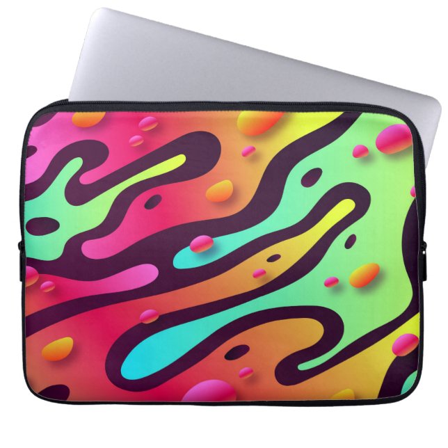 Abstract Design Laptop Sleeve (Front)