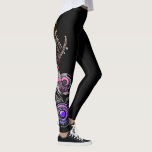 Abstract design leggings