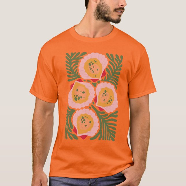 Abstract Design Men’s Graphic T-Shirt (Front)
