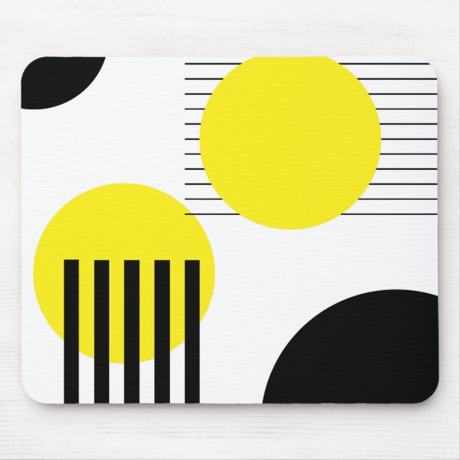 Abstract design mouse mat (Front)