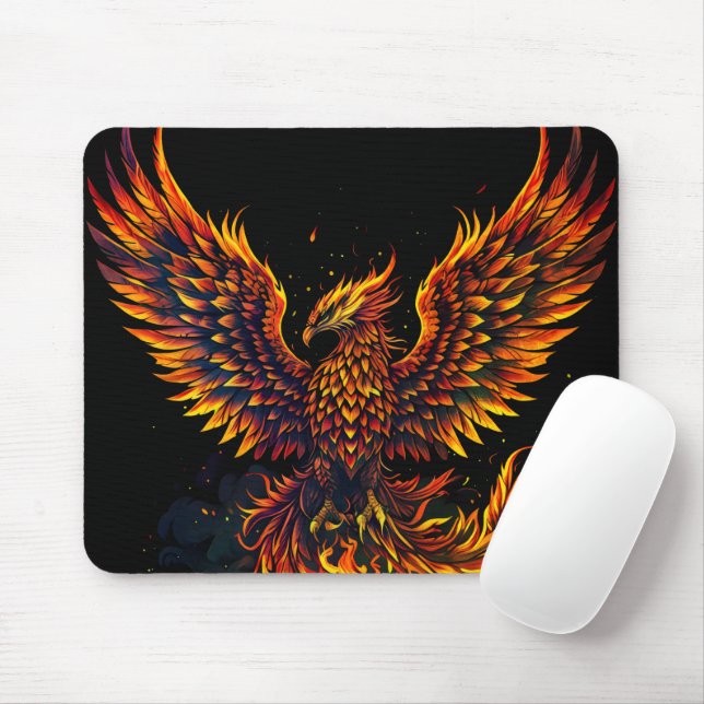 Abstract Design Mouse Pad for Office & Gaming Desk (With Mouse)
