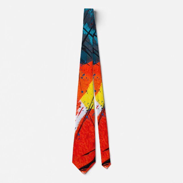 Abstract design Neck Tie (Front)