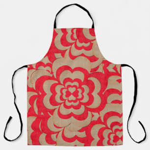 Abstract design of hearts. Valentines day backgrou Apron