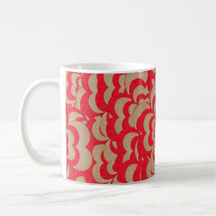 Abstract design of hearts. Valentines day backgrou Coffee Mug