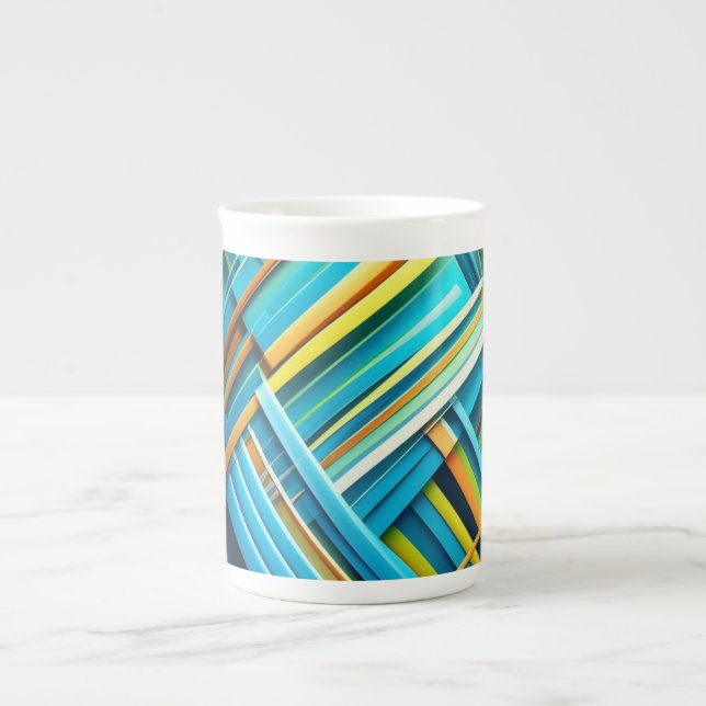 Abstract Design on Mug (Front)