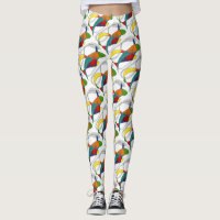 Abstract design organic boomerang shapes