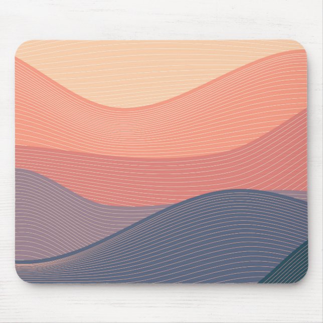 Abstract Design Patterns Mouse Mat (Front)