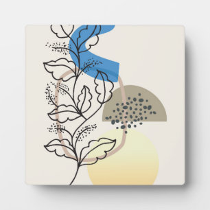 Abstract design plaque
