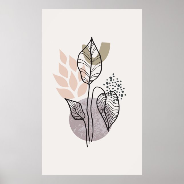 Abstract design   poster (Front)