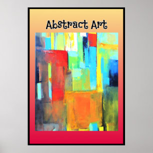 Abstract design poster