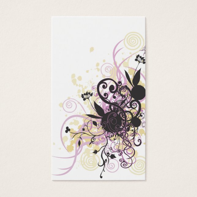 Abstract design Profile Card (Front)