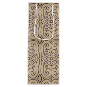 Abstract Design Recoleta Wine Gift Bag