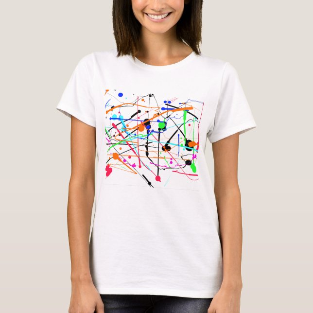 Abstract design t shirt (Front)