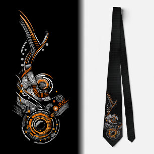 Abstract design tie