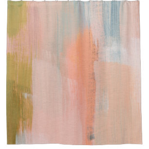 Abstract design Versatile artistic. Brush strokes  Shower Curtain