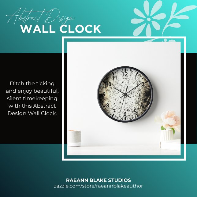 Abstract Design Wall Clock (Creator Uploaded)