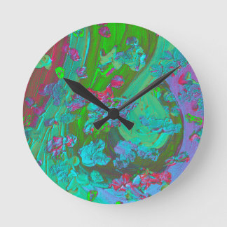 Abstract design wall clock