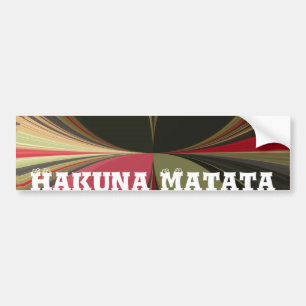 Abstract Design with Flowing Lines Art Print Bumper Sticker