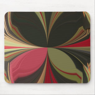 Abstract Design with Flowing Lines Art Print Mouse Mat