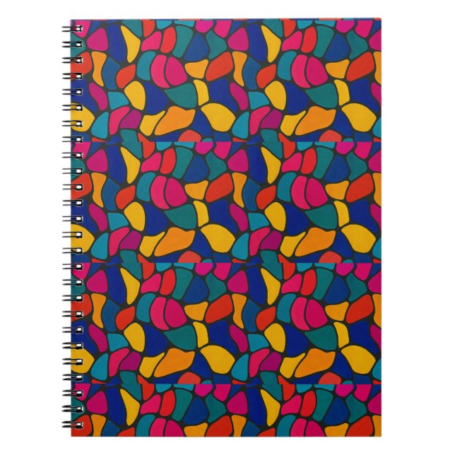 Abstract-Designed  Notebook (Front)