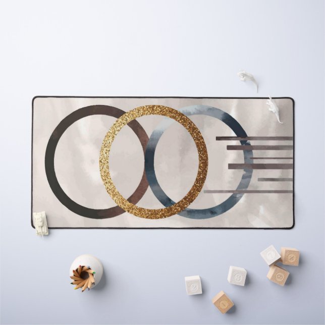 Abstract  desk mat (Kids Table)