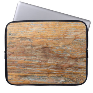 Abstract detail texture of old wooden beautiful, v laptop sleeve