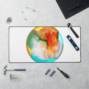 Abstract Digital Art Desk Mat