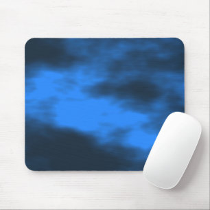 Abstract Digital Blue Mouse Mat