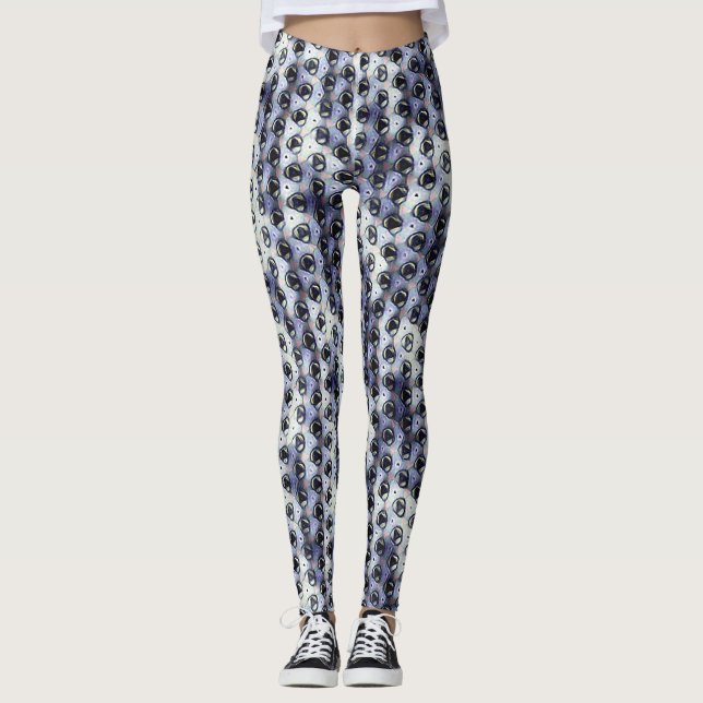 Abstract digital pattern 1191 - Leggings (Front)