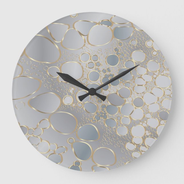Abstract digital work 2 large clock (Front)