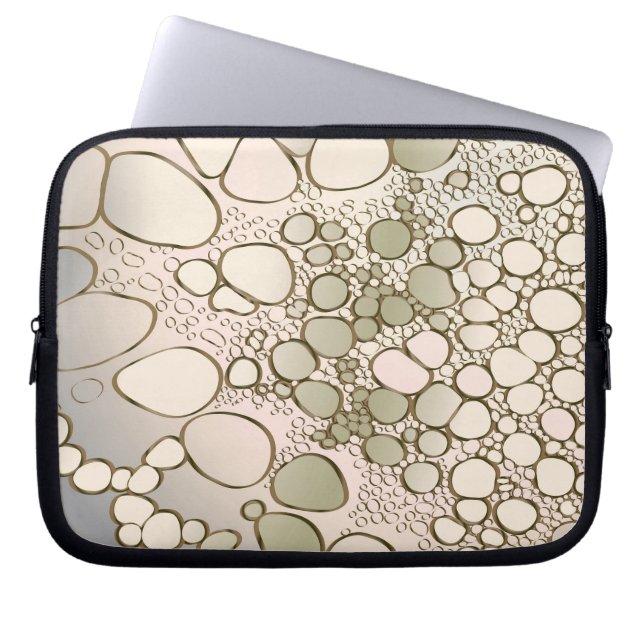 Abstract digital work 5 laptop sleeve (Front)