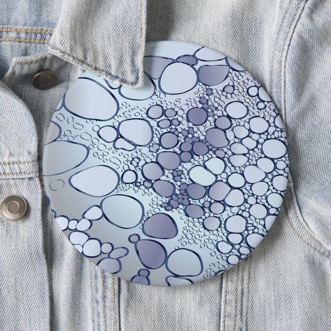 Abstract digital work 6 cm round badge (In Situ)