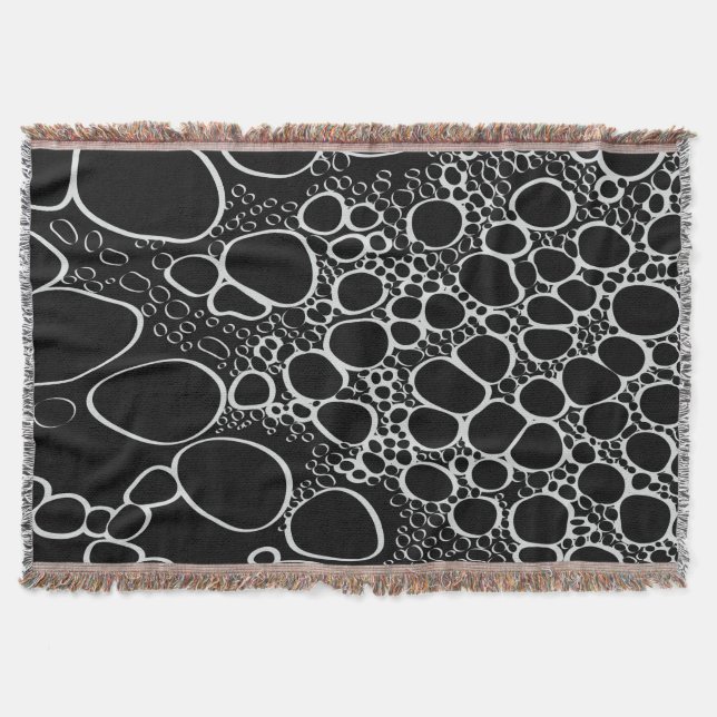 Abstract digital work 7 throw blanket (Front)