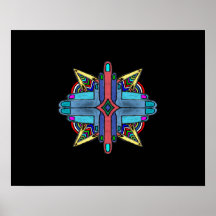 Abstract Diversity Hands Painting - Poster.